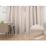 Biante Bavlněný závěs Canvas CAN-001 Přírodní režná 150x190 cm – Zboží Mobilmania