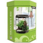Aquael Hexa akvarijní set černý 60 l – Zbozi.Blesk.cz