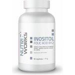 NutriWorks Inositol Folic Acid B12 90 kapslí – Hledejceny.cz