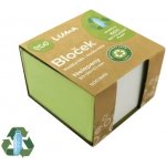 Bloček KOSTKA bílá 80 x 80 x 53mm, nelepená ECO LUMA – Hledejceny.cz