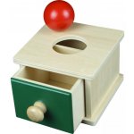 Montessori box na vkládání míčku – Hledejceny.cz