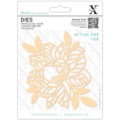 Embosovací a vyřezávací kovová šablona Xcut Květ – Sleviste.cz