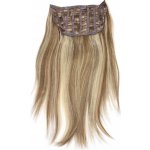 Easy Clip 50cm lidské vlasy REMY tmavý melír – Sleviste.cz