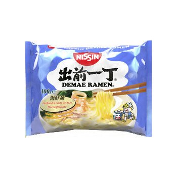 Nissin Demae Ramen nudle s příchutí mořských plodů 100 g