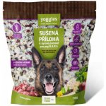 Yoggies sušená příloha k syrové potravě pro psy B.A.R.F. s rýžovými vločkami 750 g – Zboží Dáma