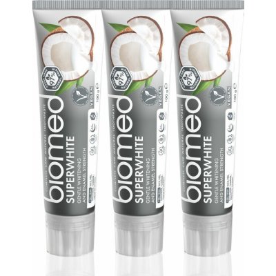 BIOMED Superwhite 3 x 100 g – Hledejceny.cz
