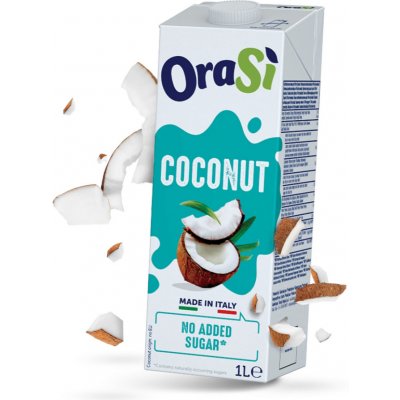 OraSi Nápoj rýžový s vitamíny a vápníkem vegan 1 l – Sleviste.cz