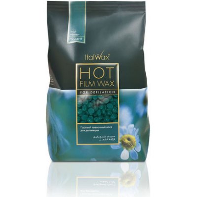 ItalWax Filmwax Vosk depilační zrnka Azulen 1 kg – Zboží Mobilmania