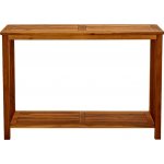 OMAXI 543580 Zahradní konzolový stolek 110x40x75 cm masivní akáciové dřevo – Hledejceny.cz