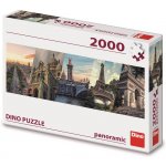Dino Paríž koláž panoráma 2000 dílků – Zboží Dáma