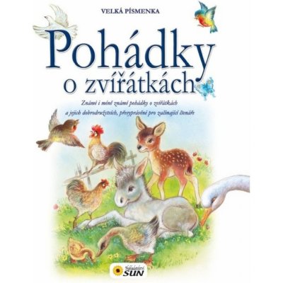 Pohádky o zvířátkách s většími písmenky Kniha