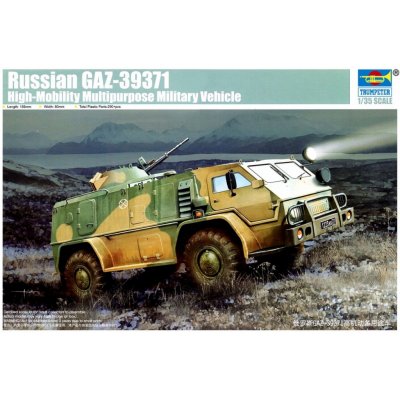 Trumpeter Russian GAZ39371 High-Mobility Multipurpose Military Vehicle 1:35 – Zboží Mobilmania