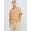 Pánské Tričko Jack & Jones pánské polo tričko Bluwin Oranžové