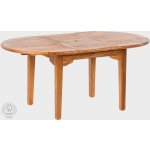 FaKOPA ELEGANTE rozkládací oválný teakový stůl 100 x 160-220 cm – Hledejceny.cz