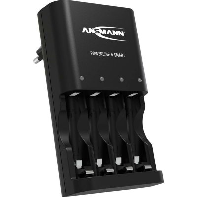 Ansmann Powerline 4 Smart nabíječka akumulátorů NiCd, NiMH AAA, AA – Zboží Mobilmania