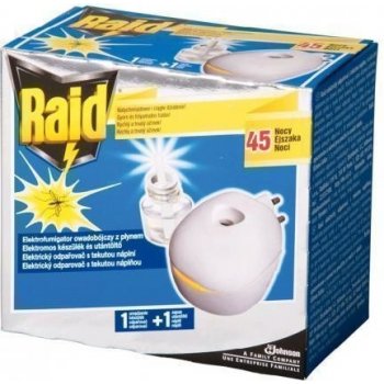 Raid Elektrický proti komárům s tekutou náplní 28ml 45nocí