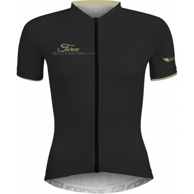 Force GOLD lady kr. rukáv černo-zlatý – Zboží Mobilmania