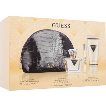 Guess Seductive Woman EDT 75 ml + tělové mléko 100 ml + EDT 15 ml + kosmetická taštička dárková sada