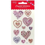 Samolepky Crystal Srdíčka – Zboží Mobilmania