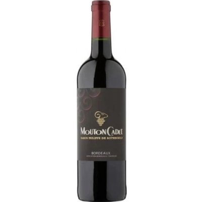 Baron Philippe de Rothschild Mouton Cadet Bordeaux 2019 13,5% 0,75 l (holá láhev) – Zboží Mobilmania
