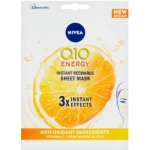 Nivea Q10 Plus C Anti-Wrinkle + Energy 10 minutová textilní pleťová maska 1 ks – Zboží Dáma