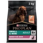 Purina Pro Plan Small & Mini Adult Sensitive Skin losos 3 kg – Zboží Mobilmania