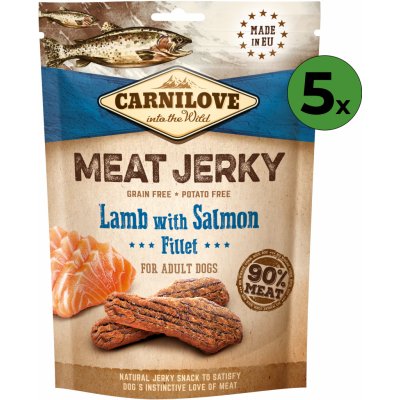 Carnilove Jerky Lamb & Salmon Fillet 100 g – Zboží Mobilmania