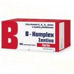 Zentiva B-Komplex forte 100 potahovaných tablet – Hledejceny.cz