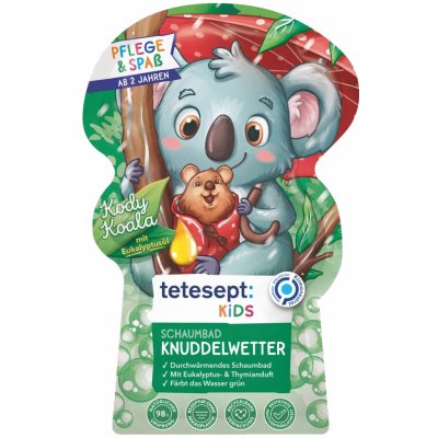 Tetesept Koala Pěna do koupele se zeleným efektem 40 ml – Zbozi.Blesk.cz