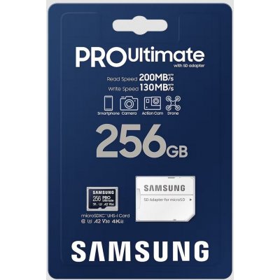 Samsung microSDXC 256 GB MB-MY256SA/WW – Sleviste.cz