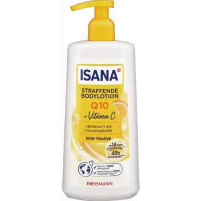 ISANA Zpevňující tělové mléko s Q10 a vitaminem C 300 ml – Zboží Dáma