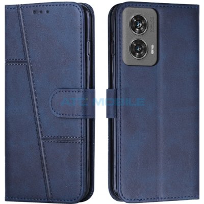 Shield4U Motorola Edge 50 Fusion Calf Texture modré – Zboží Živě