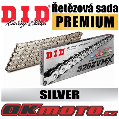 D.I.D Řetězová sada Honda VT 125 C,C2 Shadow 99-07 | Zboží Auto