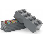 LEGO® úložný box 250x500x180mm tmavě šedý LEGO40041754 – Zboží Dáma