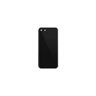 Sklo zadního krytu se sklem kamer pro Apple iPhone SE 2020 černá 8596115593787