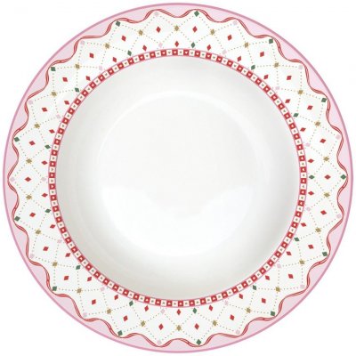 Easy Life Vánoční hluboký talíř Sweet Christmas 22cm – Zboží Dáma