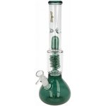 Super Heroes Skleněný bong s perkolací Bowl Transparent Ice+Perc. 40cm – Zboží Dáma