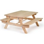 Bigjigs Toys Drevená pikniková lavička pre bábiky – Sleviste.cz