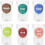 Albi Můj Bar Panáky sada Dny v týdnu 6 x 35 ml – Hledejceny.cz