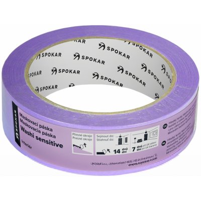 Spokar Washi Sensitive 30 mm x 50 m – Zbozi.Blesk.cz