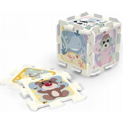 Trefl Pěnové puzzle Babies and the Bear 32x32x1cm 8 ks – Zboží Dáma