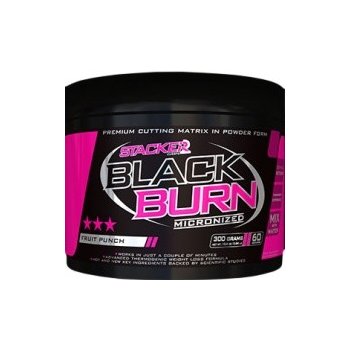 Stacker Black Burn Micronized 300 g