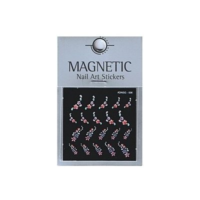 Magnetic Nail Delicate květinky Samolepky 6 – Zboží Mobilmania
