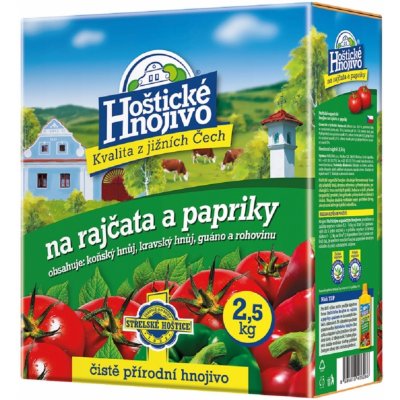 Forestina Hoštické hnojivo na rajcata a papriky 2,5 kg