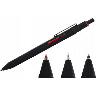 Rotring 600 černá 15202164108 – Zboží Mobilmania