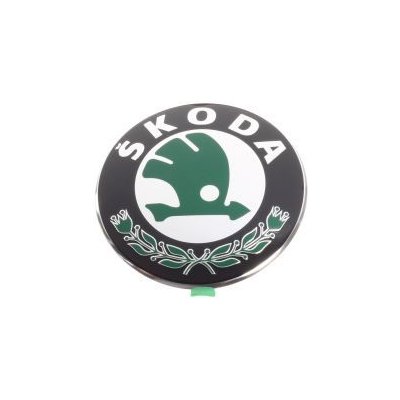 Znak Škoda přední Škoda 3U0853621BMEL Škoda Fabia 2, Octavia 2, Superb, Yeti, Roomster | Zboží Auto