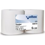 Celtex Tender 500 Průmyslové papírové utěrky dvouvrstvé bílý 500 útržků 2 ks – Zboží Dáma
