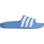adidas Adilette AQUA K Bílá Modrá – Zboží Mobilmania