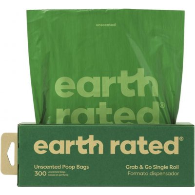 Earth Rated Sáčky na psí exkrementy ER bez vůně 300 ks box – Zboží Mobilmania