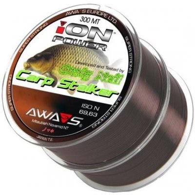 AWA-Shima Ion Power Carp Stalker Connected 2x300m 0,405mm 20,5kg – Hledejceny.cz